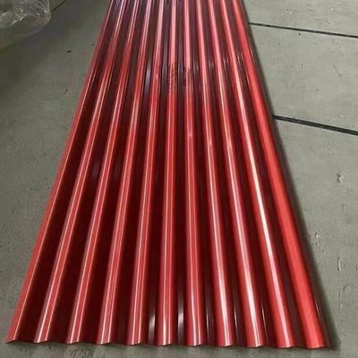 Купить цвет волн 0.28mm на открытом воздухе покрыл настилать крышу стандарт листа ASTM A755/EN 10346 online manufacture