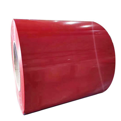 ASTM A755/CGCC/EN 10346 Цветная покрытая стальная катушка Ширина 25-1500 мм