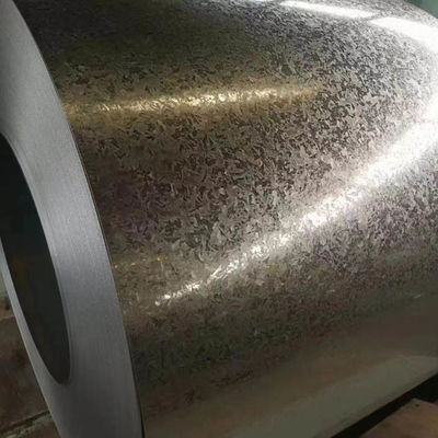 Регулярная сталь GI блесточки свертывает спиралью ширину 600-1250mm OD1000-1500mm