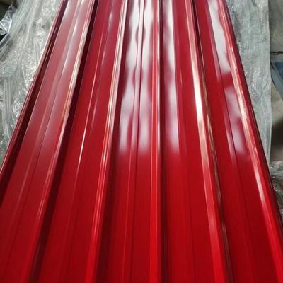Ширина покрытая цветом рифленых листов Astm Ppgi RAL цвета 600-1250mm