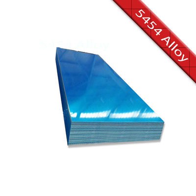 ASTM B209 AA5454 Зеркальная алюминиевая плита для жидких танкеров